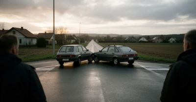 Dziewięć zdarzeń drogowych w ciągu tygodnia