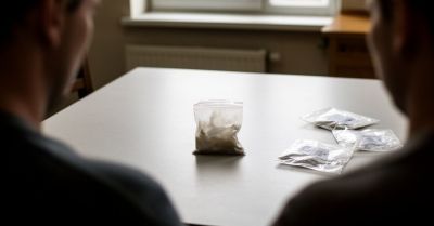 Zatrzymali poszukiwanego 42-latka, znaleźli narkotyki
